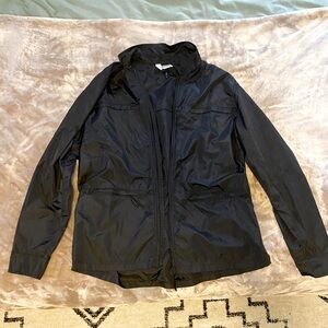 Brand New RAINS Black Rain Jacket!